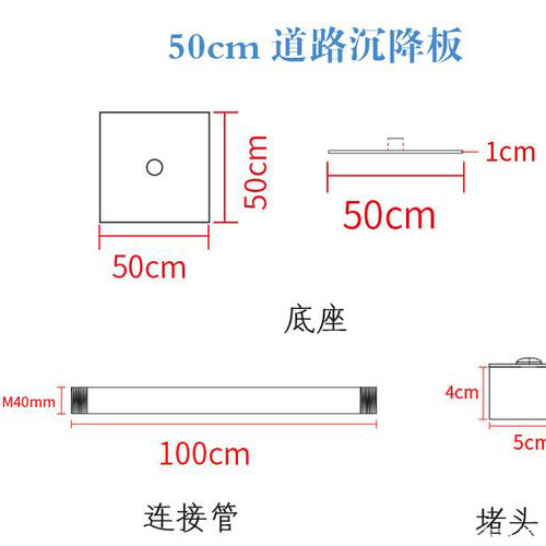 三门峡沉降板规格型号如何选择?